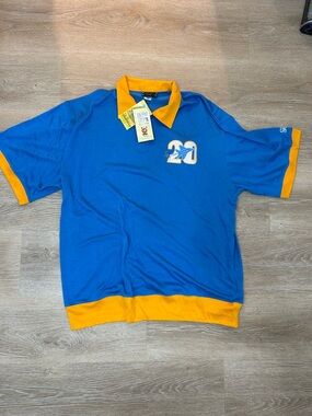 Vintage Stall & Dean Gary Payton Seattle Sonics Warm Up Shirt Basketball 4XL